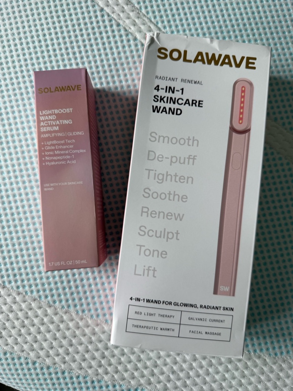 Solawave Facial Wand and Serum